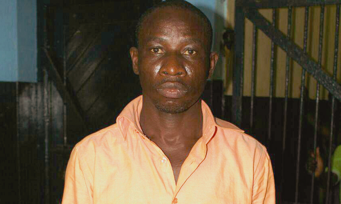 The suspect, Jacob Nii Laryea